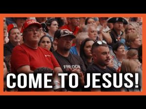 Read more about the article Revival Breaks Out as Crowd Accepts Christ at Charlie Kirk Event!