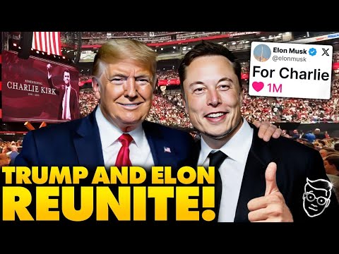 You are currently viewing Trump and Elon Unite at Charlie Kirk Memorial