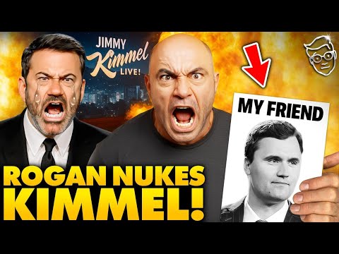 You are currently viewing Joe Rogan Slams Kimmel, Cheers Tucker’s Firing Drama