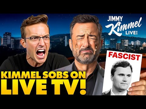 You are currently viewing Kimmel Breaks Down on Air Begging to Save His Show