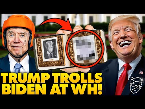 You are currently viewing Trump Surprises with Biden Portrait in White House Move