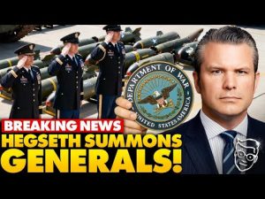 Read more about the article Pentagon Drama: Hegseth Summons Generals for Crisis Talks
