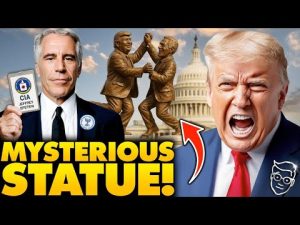 Read more about the article Trump Targets Mystery Statue, Fuels Epstein Conspiracy Talk