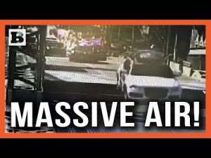 Read more about the article Daring Car-Thief Leaps Bridge Gap in Wild Getaway Stunt!