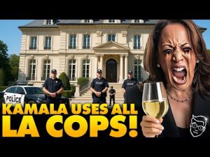 Read more about the article Trump Withdraws Secret Service, LA Police Babysit Kamala