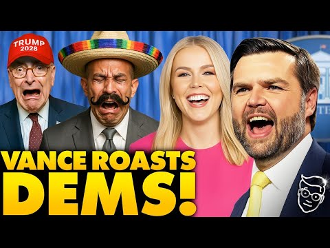You are currently viewing Vance Trolls Dems with Sombrero Memes, Sparks Internet Frenzy