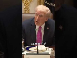 Read more about the article Trump Shocks White House with Explicit Tirade on Live TV