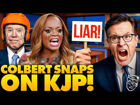 You are currently viewing Colbert Exposes Biden Lies, Karine Jean-Pierre Melts Down