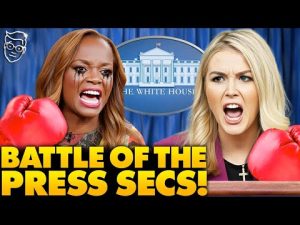 Read more about the article Karoline Leavitt Torches KJP: ‘She’s Absolute Trash’