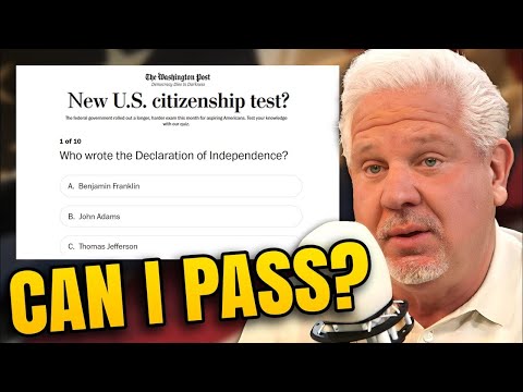 Read more about the article Glenn Beck Passes 2025 Citizenship Test—Can You Keep Up?