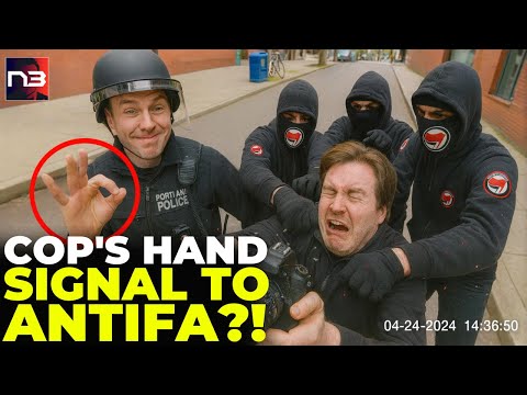 You are currently viewing New Angle on Cop’s Hand Signal to Antifa Raises Big Questions