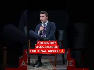Read more about the article Charlie Kirk’s Last Words of Wisdom for America’s Youth Revealed