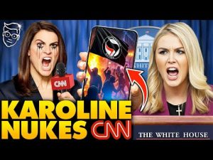 Read more about the article Karoline Leavitt Torches CNN in Epic White House Showdown