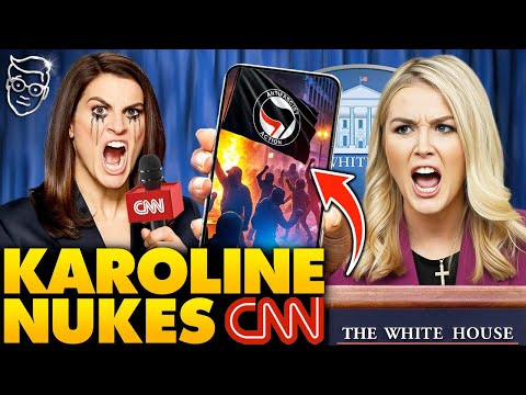 You are currently viewing Karoline Leavitt Torches CNN in Epic White House Showdown