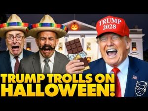 Read more about the article Trump Strikes Again: Hilarious Halloween Prank at White House