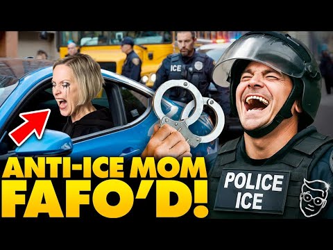 Read more about the article Suburban Lib Karen Melts Down After Confronting ICE Agents