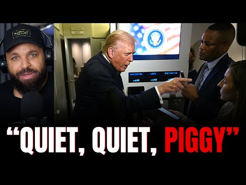 Read more about the article Trump Shuts Down Reporter with “Quiet, Piggy” as MTG Weighs In!