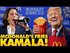 Read more about the article Trump Exposes Kamala’s McDonald’s Myth at Rally