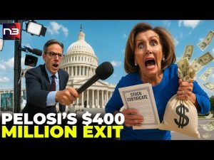 Read more about the article Pelosi’s Shocking Escape Plan Revealed – What Is She Hiding?