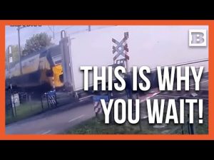 Read more about the article Train Obliterates Truck in Jaw-Dropping Rail Crossing Collision!